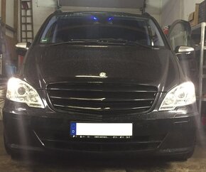 Mercedes Vito Viano W639 přední tuning maska - 5