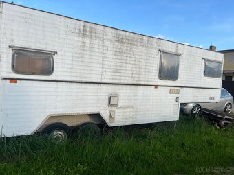 Prodám karavan za mini tahač - 5
