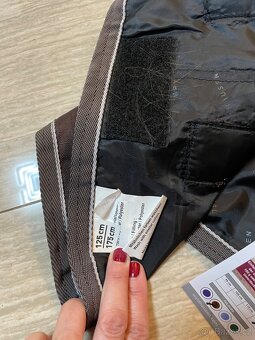 Deka nepromokavá Economic Waldhausen, 0 g, maroon vel. 125 - 5