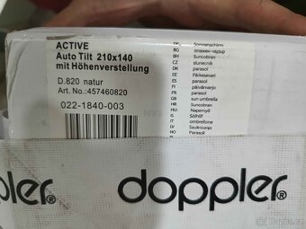 Zahradní slunečník Doppler ACTIVE 210x140 cm - nový - 5