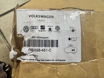 Zadní brzdové desky keramiky brzdy Audi RS6 RS7 C8 / RSQ8 - 5