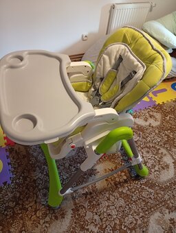Jídelní krmící židlička Caretero Bistro - 5