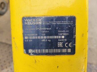 Vibrační deska Wacker DPU6555 - 5