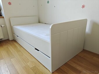 Postýlka & postel 2v1, 70 x 140 cm (včetně zásuvky a matrace - 5