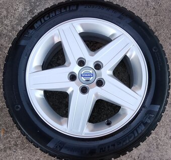 Zimní alu disky originální Volvo V50D 5x108 R16 - 5