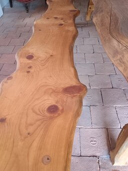 Stůl a lavice z masivu - 5