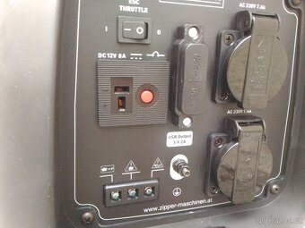 Elektrocentrála (generátor) Zipper ZISTE2000IV - 5