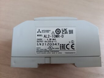 Prodám PLC Mitsubishi Electric ALPHA2 AL2-10MR-D - 5