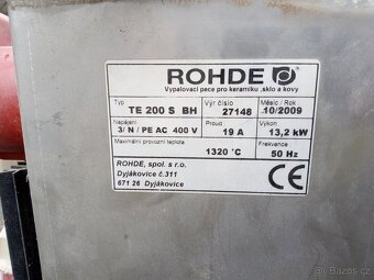 Pec na keramiku ROHDE TE200S BH - 5