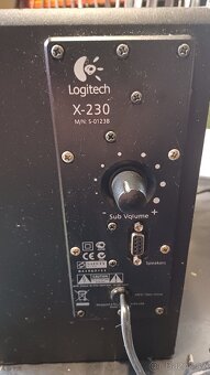 bedny k PC Logitech X-230 - 5