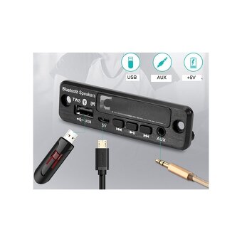 MP3+FM USB BT set display - 5