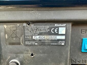 Elektrocentrála Einhell BT-PG 850 blue 720W - 5