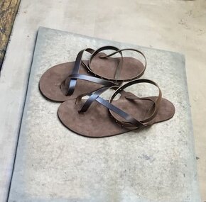 Soulad barefoot ručně šité sandále z pravé kůže 35-44 PC 99E - 5