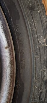 Vw t5,t6 plechové disky zimní pneu 205/55R16C pirelli - 5