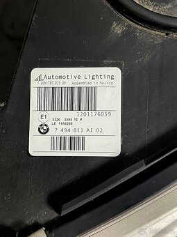 Přední originální světlo levé BMW X6 - 2018 F16 - 5