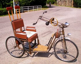 Invalidní tříkolka. - 5