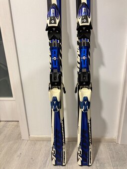 Lyžařský set - lyže, lyžáky, hole - 5