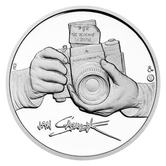 STŘÍBRNÁ MEDAILE JAN SAUDEK 90 LET PROOF, 2025 - 5