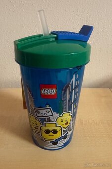 LEGO Iconic Boy - Láhev na pití s brčkem - Nové - Zabalené - 5
