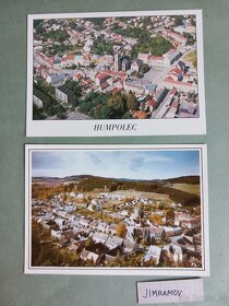 Letecké pohlednice 1996 až 2000 – Města ČR – Vysočina - 5
