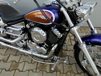 YAMAHA DRAGSTAR 650, CUSTOM,. /. Stav EXKLUZÍVNY.. - 5