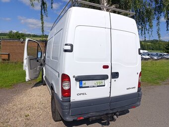 Opel Movano 2.5 CDTi tažné zahrádka - 5