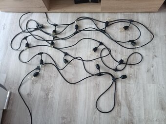 Girlanda - venkovní/vnitřní svítící dekorační řetěz 15m - 5