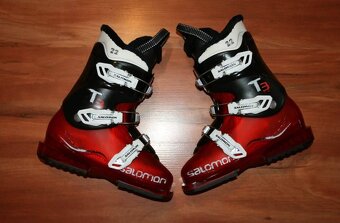 lyže dynamic 110 cm , lyžaky Salomon - 5