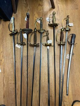 Historické šavle a kordy - 5