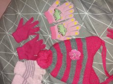 Čepice a rukavice pro holky - 5