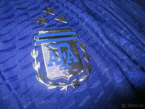 futbalový dres Argentína - MS 2022 Messi vonkajší - 5