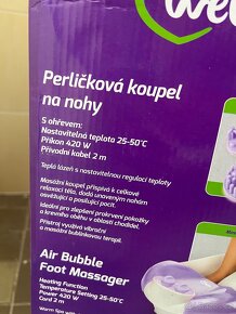 PERLIČKOVÁ KOUPEL LÁZEŇ NA NOHY NOVÉ - 5