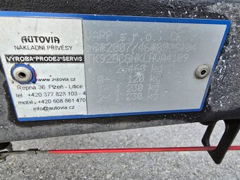 AUTOPŘEPRAVNÍK VAPP  PAV2.4 2460 KG RV 2020 - 5