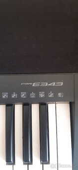 Klávesy Yamaha PSR E343 +stojan - 5
