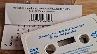 AMERICAN INDIAN DANCES - SIOUX AND NAVAHO. MC 1996. - 5