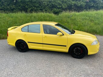 Škoda Octavia 2 RS 2.0 TFSI žlutá - 5