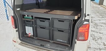 Camping vestavba - spaní v autě - VW,MB, Toyota - SLEVA 25% - 5