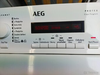Prodám plně funkční digitální pračku značky AEG-6 kg-DOVEZU- - 5