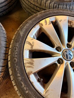 Letní sada pneumatik 225/45 R17 + hliníkové rafty - 5