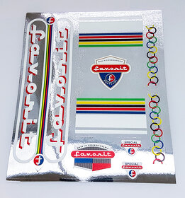 Rámové polepy Favorit, Eska z roku 1955, 1963, 1980, F1 - 5