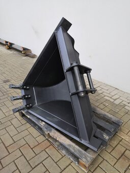 Příkopová lžíce na bagr 8-10 tun, traktorbagr, kolovy bagr - 5