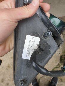 Octavia 1 pravé zrcátko 1U1 857 502 C zelená metalíza - 5