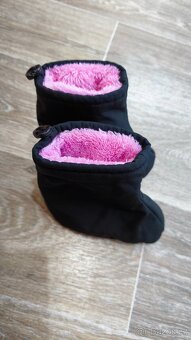Capáčky do kočárku zateplené dívčí - 5
