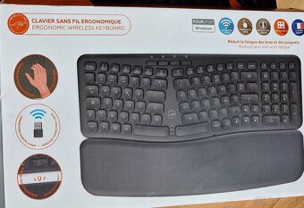 Ergonomická bezdrátová klávesnice - 5
