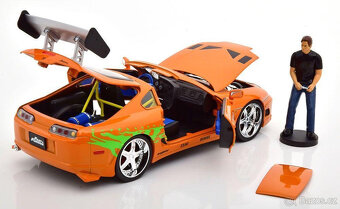 Model 1:18 Toyota Supra Brian's 1995 Movie Fast 2001 - 5