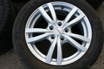 R16 alu kola DEZENT hezké 5x108 letní pneu - 5