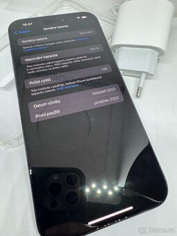 iPhone 15 PRO MAX 512GB Black,baterie 100%, záruka, faktura - 5