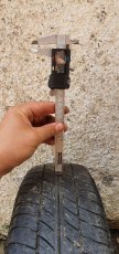 Plechové disky 13", 4x108 s letními pneu 155/70/13 - pošlu - 5