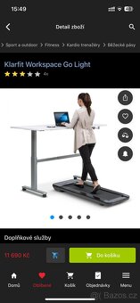 Chodící pás Klarfit Workspace Go Light - 5