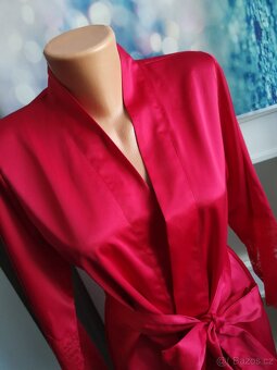 Kimono Satin Rood  Hunkemoller nový župan županek - 5